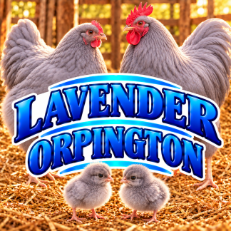 (01) LAVENDER ORPINGTON — pre-Order chick
