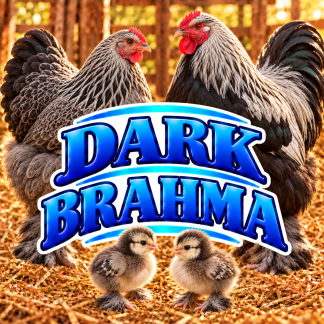 (05) DARK BRAHMA — pre-Order chick