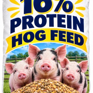 16% – 50 pounds hog feed