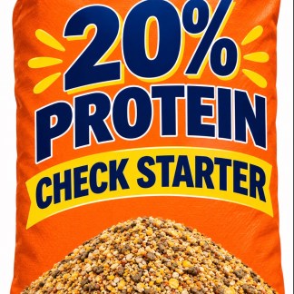 25 lbs--20% chick starter/grower