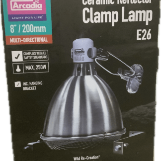 E26 ceramic reflector clamp lamp