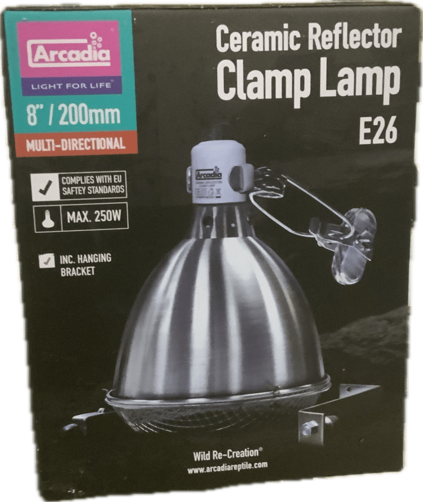 E26 ceramic reflector clamp lamp