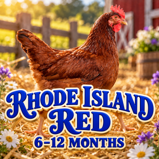 27 - RHODE ISLAND RED (6-12month old)