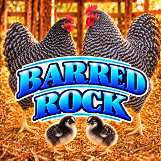 (22) PLYMOUTH BARRED ROCK — pre-Order chick