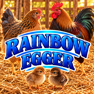 (28) RAINBOW EGGERS — pre-Order chick