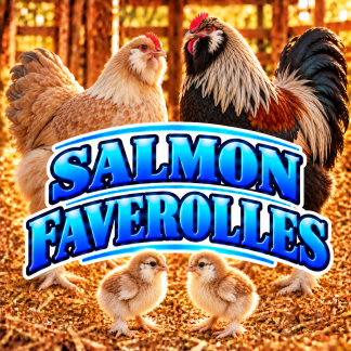 (09) SALMON FAVEROLLE — pre-Order chick