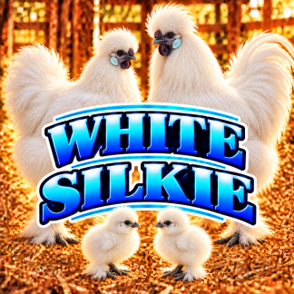 (10-1) WHITE SILKIE — pre-Order chick
