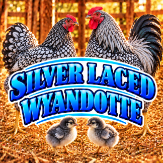 (13) SILVER LACED WYANDOTTE-pre-order chicks